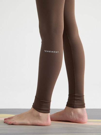 N66LYCRA®素材 Yゾーンフリー ローライズ 美脚 美尻トレンカレギンス